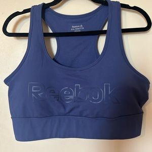 🛍️2/$15🛍️NWOT Reebok Sports Bra Navy Blue